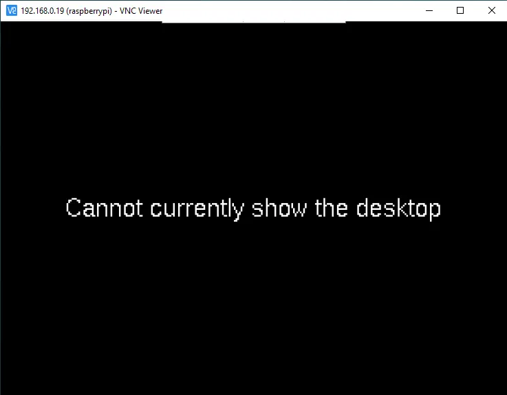 Why Does the Camera Black Out When Using VNC?